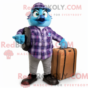Personaggio mascotte Purple...