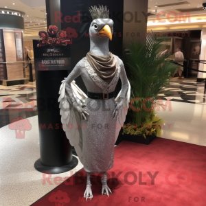 Sølvfasan maskot kostume...