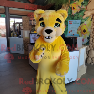 Lemon Yellow Mountain Lion...
