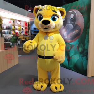 Disfraz de mascota del león...