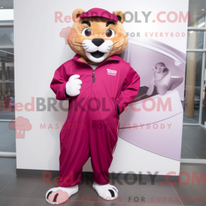 Magenta Puma máscara de...
