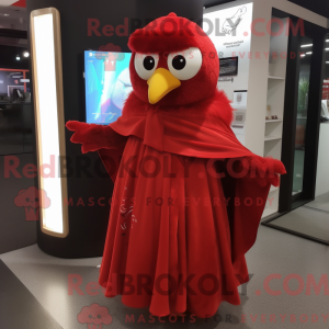 Postava maskota Red Canary...