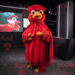 Postava maskota Red Canary...