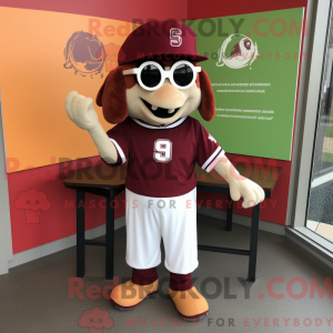 Figura de máscara Maroon...