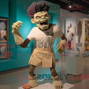 Mascotte de monstre de...