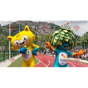 2 mascotte dei Giochi Olimpici 2016 di Rio - Redbrokoly.com