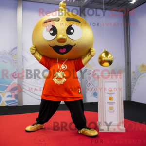 Disfraz de mascota Gold...