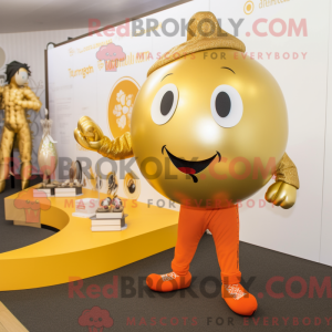 Disfraz de mascota Gold...