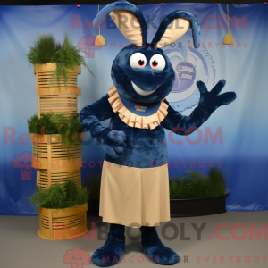 Postava maskota Navy Shrimp...
