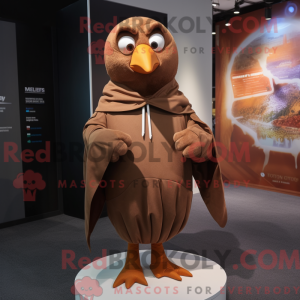 Brown Dove mascottekostuum...
