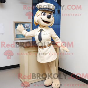 Personaggio mascotte agente...