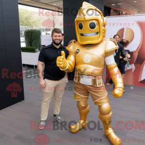 Złoty żołnierz Spartan...