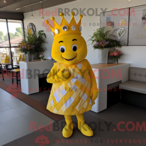 Costume mascotte de reine...