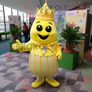 Costume mascotte de reine...
