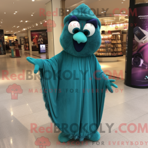 Disfraz de mascota Teal...