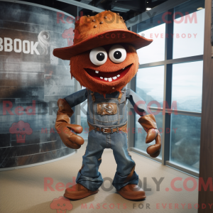 Rust Demon máscara kostyme...