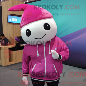 Máscara magenta de Narwhal...