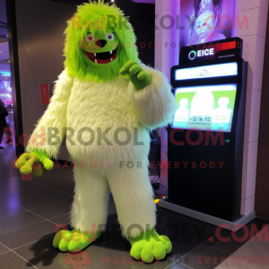Disfraz de mascota Yeti...