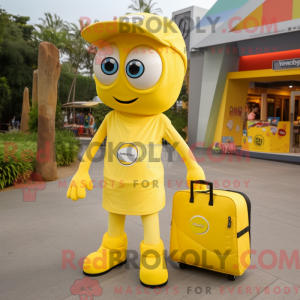 Lemon Yellow Plate Spinner...