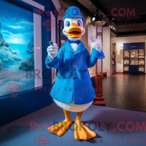 Costume mascotte de canard...
