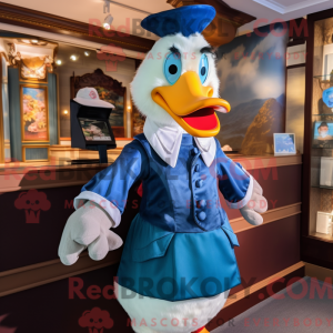 Costume mascotte de canard...