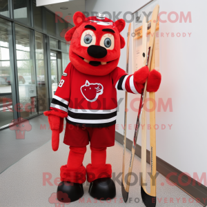 Red Ice Hockey...