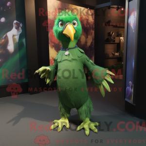 Forest Green Harpy mascot...