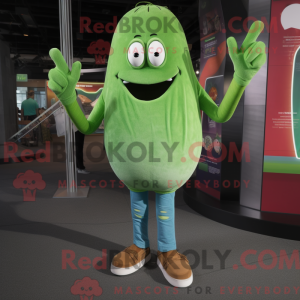 Zielony biff maskot kostyme...