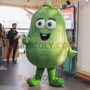 Zielony biff maskot kostyme...