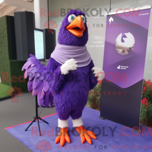 A máscara do Galo Roxo é...