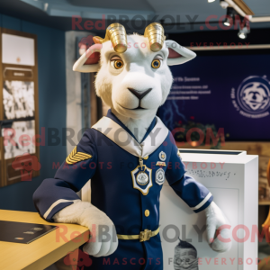 Figura de máscara de cabra...