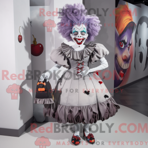 Grijze boze clown...
