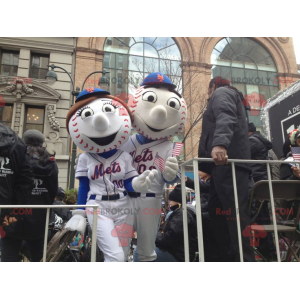 2 mascotes de beisebol - Redbrokoly.com