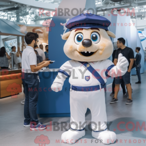 Navy Moussaka mascot...