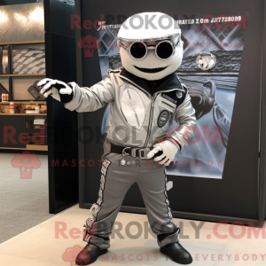Silver Knife Thrower mascot...
