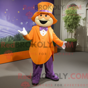 Disfraz de mascota naranja...