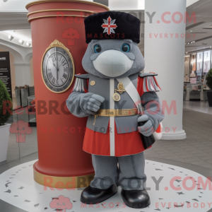 Grå britisk Royal Guard...