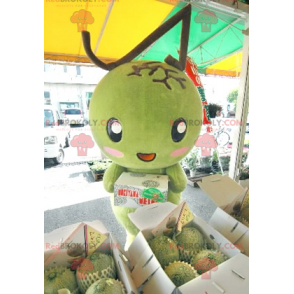 Kæmpe grøn mango maskot - Redbrokoly.com
