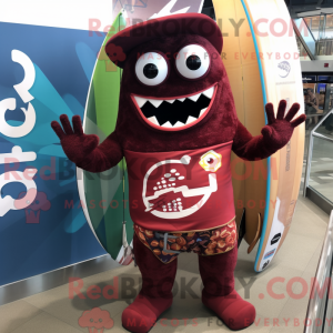 Personaggio mascotte Maroon...