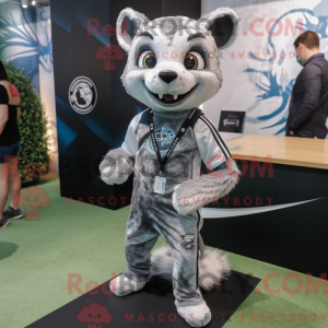 Disfraz de mascota Silver...