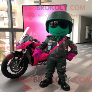Postava maskota purpurového...