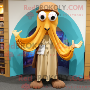 Máscara de lula Gold Squid...