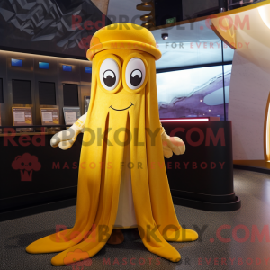 Máscara de lula Gold Squid...
