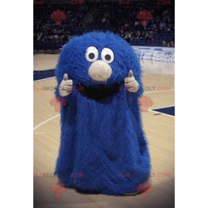 All hairy blue monster mascot - Redbrokoly.com
