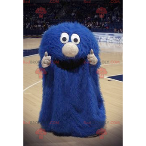 Alle harige blauwe monster mascotte - Redbrokoly.com