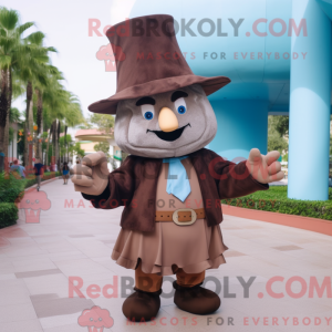 Brown Magician mascot...