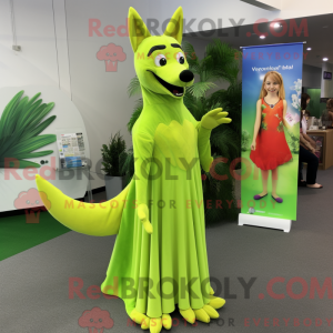Costume mascotte de Dingo...