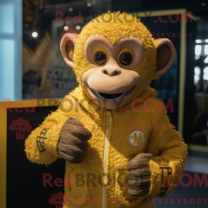 Gold Monkey maskot...