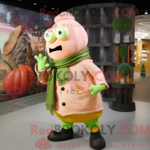 Peach Frankenstein máscara...