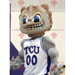 Bruin buitenaards buitenaards monster mascotte - Redbrokoly.com